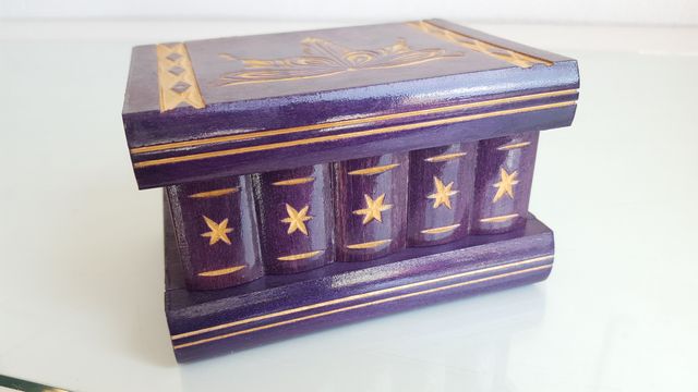 Scatola di gioielli tipo puzzle 2 in 1