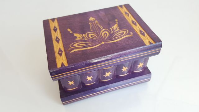 Scatola di gioielli tipo puzzle 2 in 1