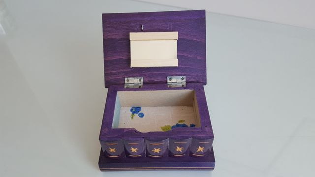 Scatola di gioielli tipo puzzle 2 in 1