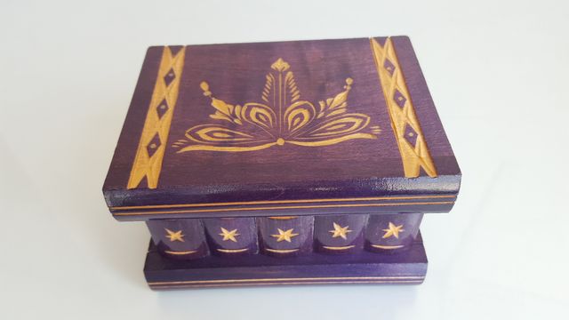 Scatola di gioielli tipo puzzle 2 in 1