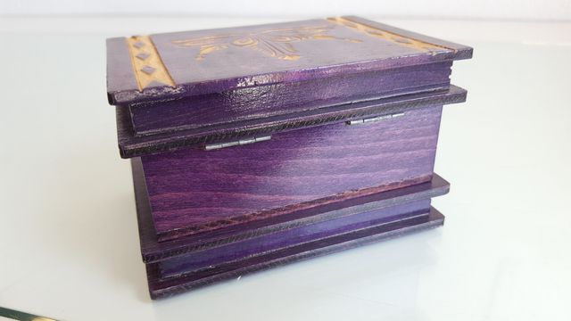 Scatola di gioielli tipo puzzle 2 in 1