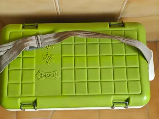Nevera portátil verde 45x40x25