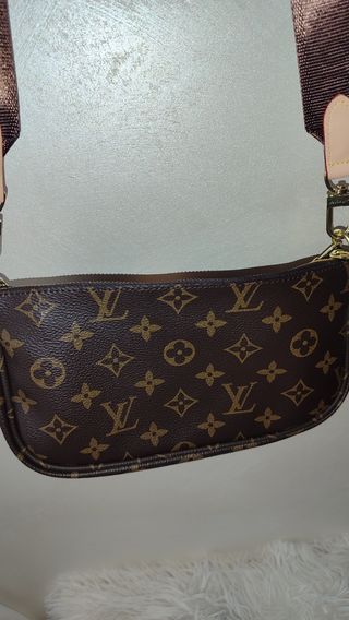 Borsetta Doppia Marrone con Tracolla