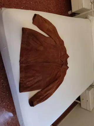 Chaqueta ante marrón Talla 52