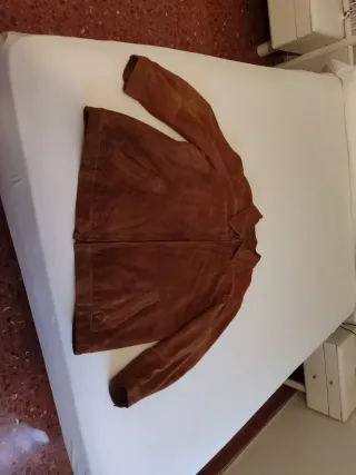 Chaqueta ante marrón Talla 52
