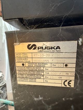 Compresor de tornillo PUSKA
