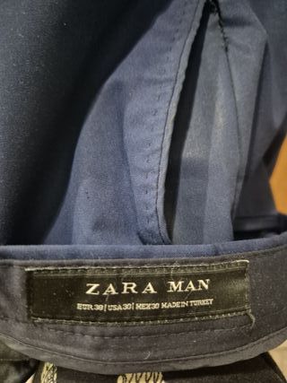 Traje Zara Man Azul