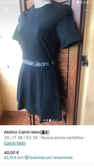 Abito Calvin Klein🖤