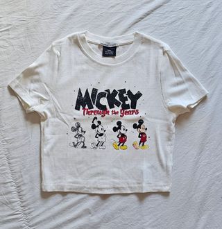 Camiseta Mickey Mouse Through the Years Pull&Bear