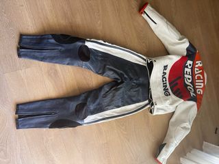 Traje de moto cuero Repsol Racing