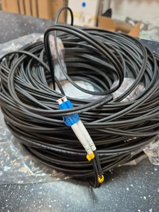 Elfcam Cable Fibra Óptica Blindado LC/UPC Duplex