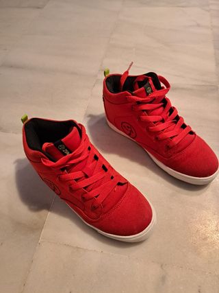 Zapatillas Zumba Mujer Rojas