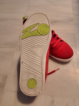Zapatillas Zumba Mujer Rojas