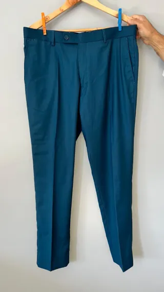 Traje Americana y Pantalón Talla 50 Color azul ve