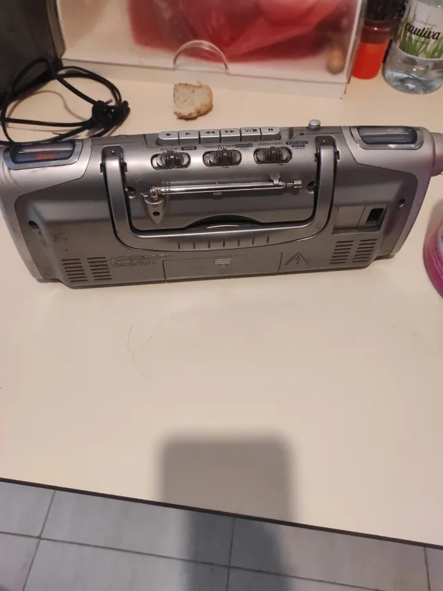 Radio Cassette Aiwa Gris