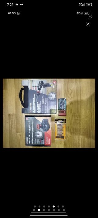 Taladro Atornillador Parkside 12V Recargable