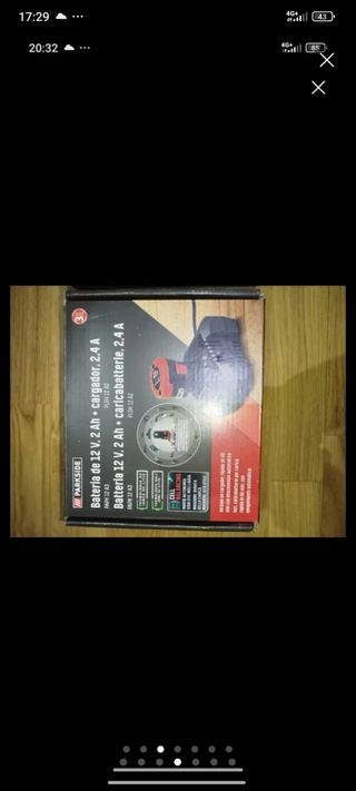 Taladro Atornillador Parkside 12V Recargable