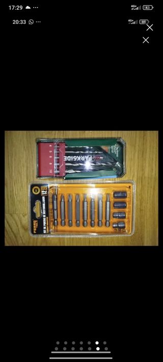 Taladro Atornillador Parkside 12V Recargable