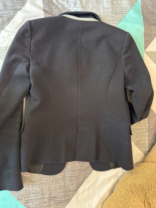 Chaqueta de vestir Massimo Dutti negra