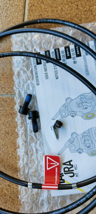 Freno Magura MT4. 1600mm. 2 pistones. Nuevo.