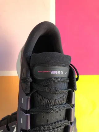 Nike Air Zoom Zapatillas Running Negras Rosas