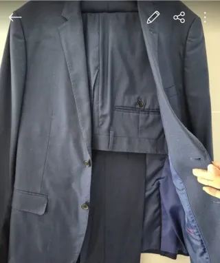 Traje chaqueta Charles Dastier azul