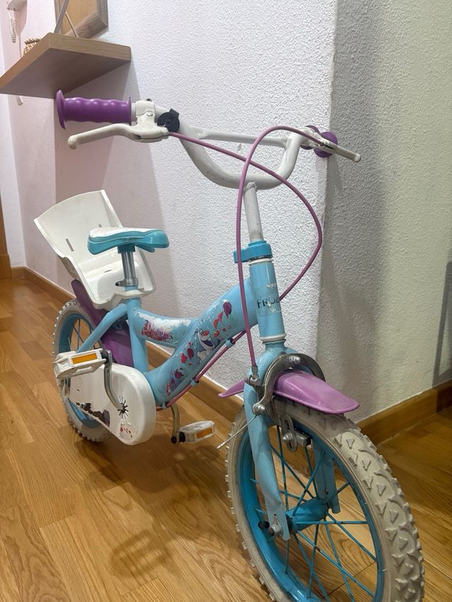 Bicicleta Frozen Niña
