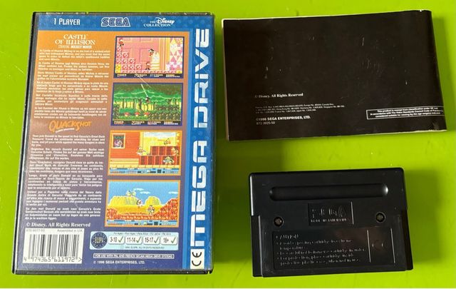 Colección Disney Mega Drive: Quackshot y Castle of