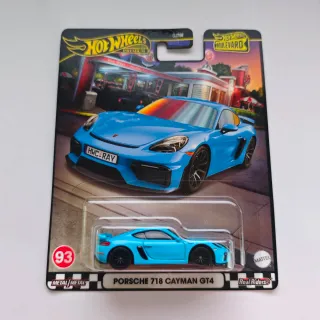 Hot Wheels Porsche 718 Cayman GT4 Boulevard