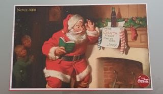 Cartoline natalizie Coca Cola e Varie