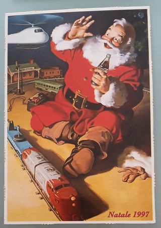 Cartoline natalizie Coca Cola e Varie