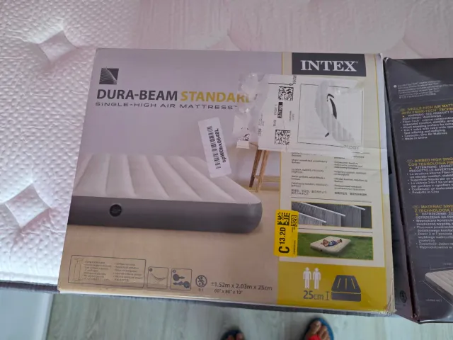 Colchón Hinchable Intex Dura-Beam 1.52x2.03m