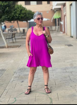 Mono morado talla única