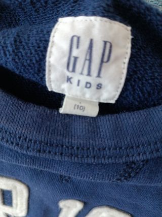 Sudadera Gap Kids Talla 10 Azul