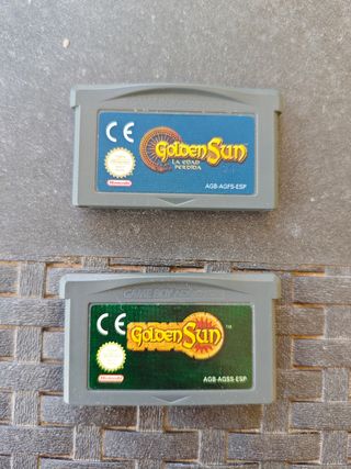 Golden Sun 1 y 2 GBA (RPG)