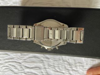 Reloj Fossil Mujer Negro y Plateado