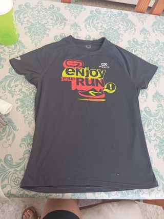 Camiseta running Kalenji Enjoy your RUN
