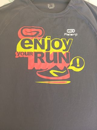 Camiseta running Kalenji Enjoy your RUN