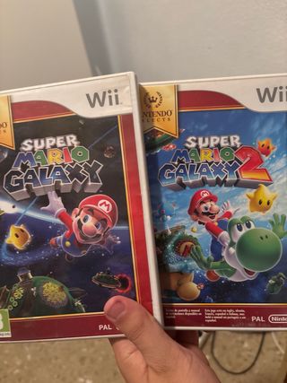 Super Mario Galaxy 1 y 2 Wii
