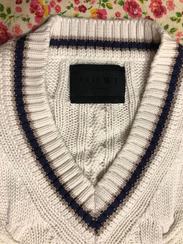 JERSEY CABALLERO CUELLO PICO ALGODON  LOEWE