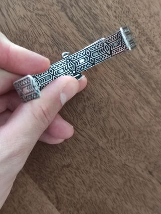 Pulsera Navajo Águila Plata Turquesa