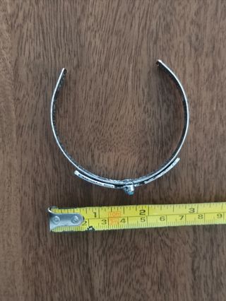 Pulsera Navajo Águila Plata Turquesa