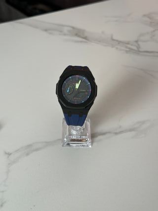 G-Shock GA-2100 Mod Casioak Azul Negro