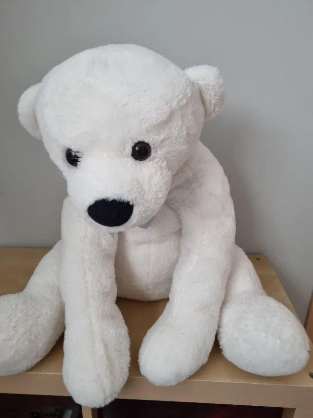 Osito de peluche blanco