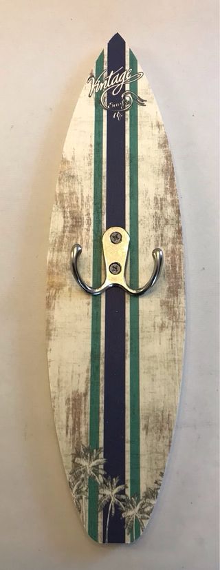 Percha Decorativa Tabla de Surf