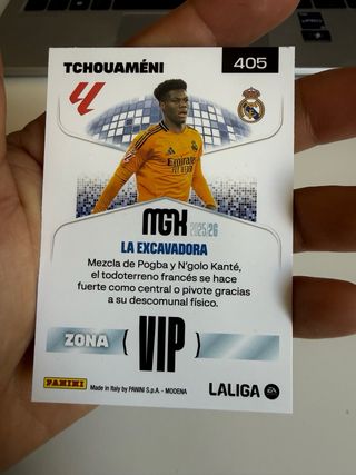 Cromo Tchouameni Zona Vip Megacracks 2025/26
