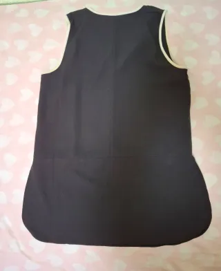 Polo Ralph Lauren Vestido Negro Queda preciosa