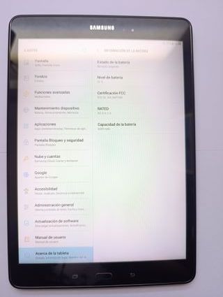 Samsung Galaxy Tab A Negra