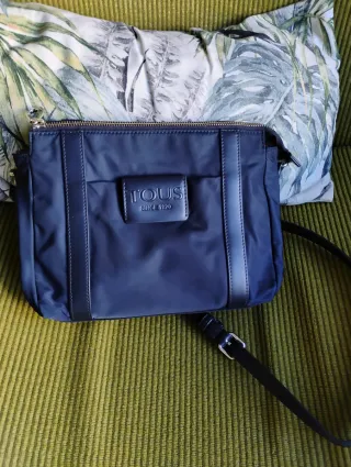 Bolso Tous Negro/Azul