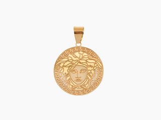 colgante oro 18k con piedra con circonita